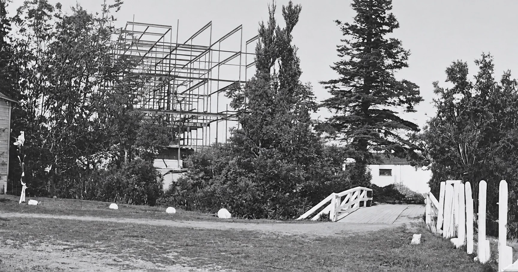 Construcción de la casa de Charlesbourg