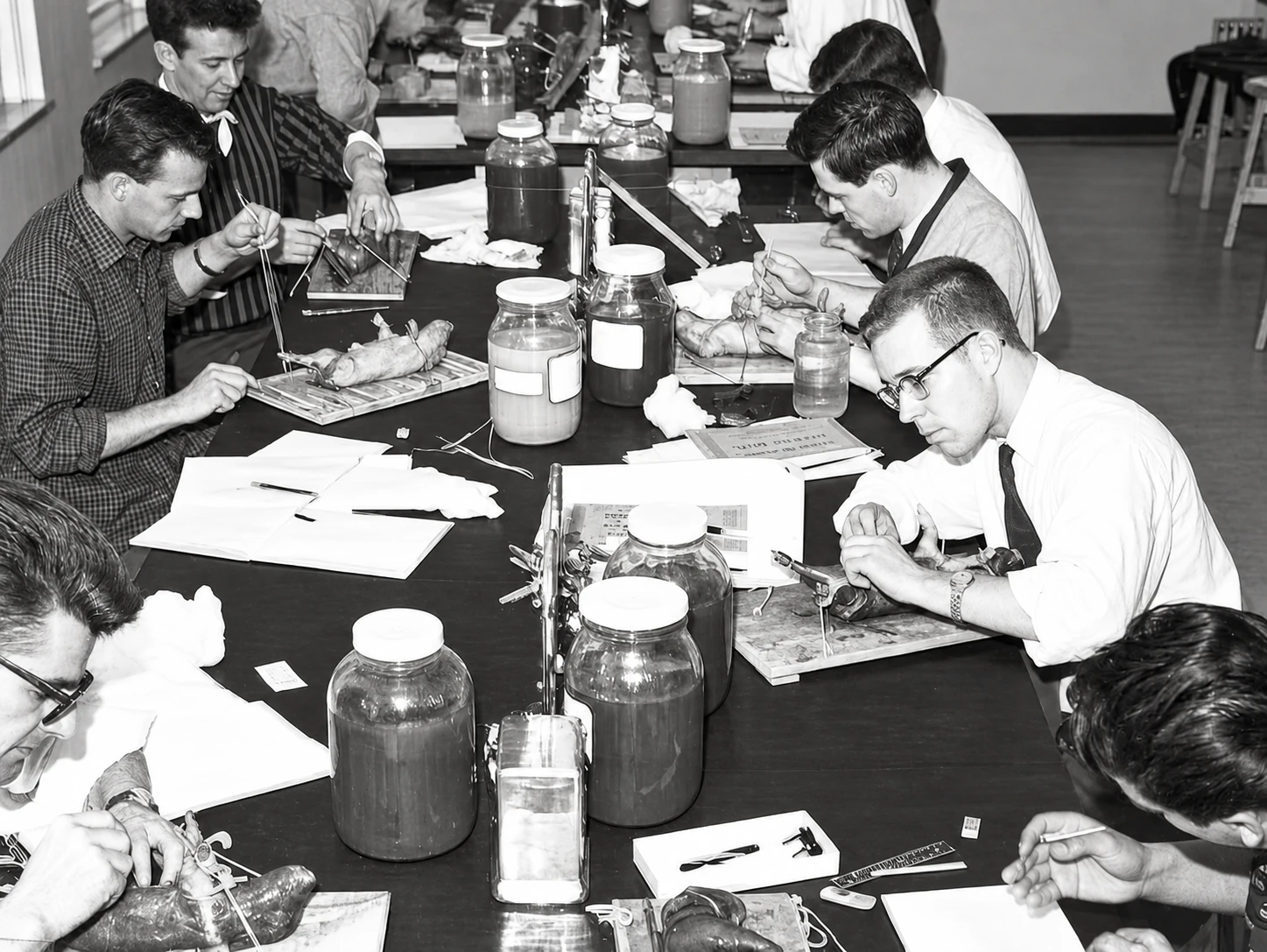 Wing B — biology laboratory