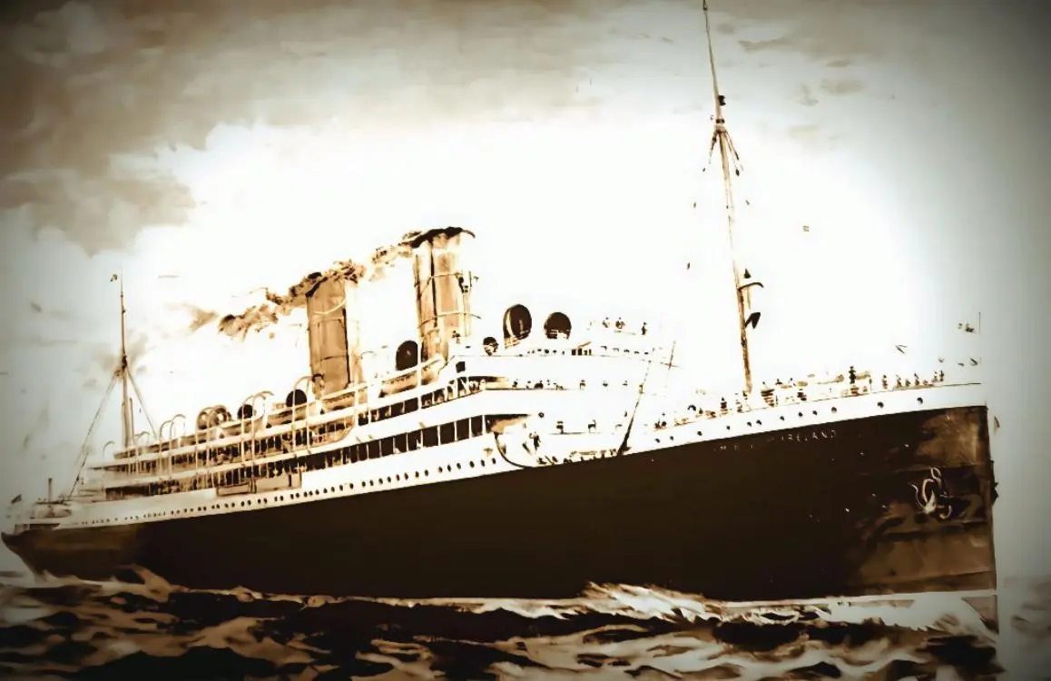 Photographie d’archive du paquebot Empress of Ireland