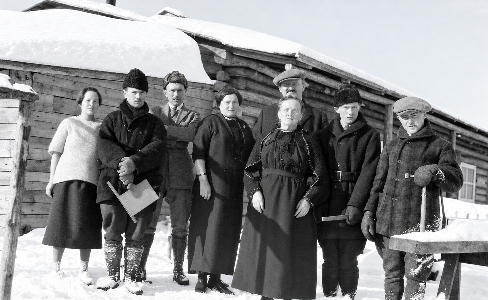 Photographie d’archives des chantiers de la Côte-Nord, image 12