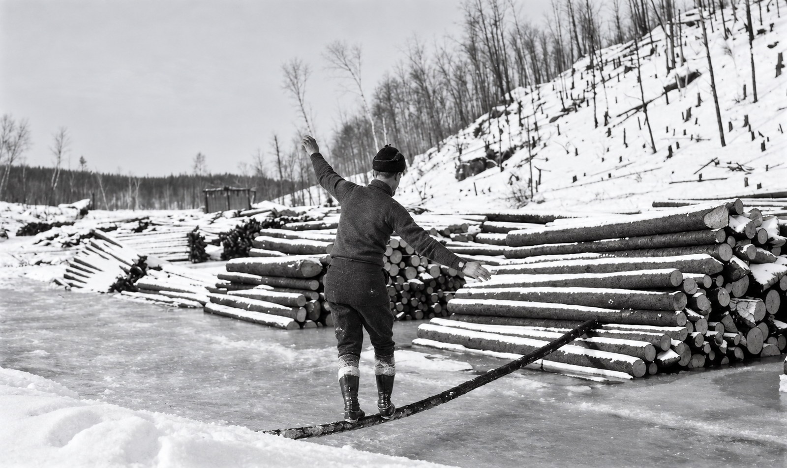Photographie d’archives des chantiers de la Côte-Nord, image 9