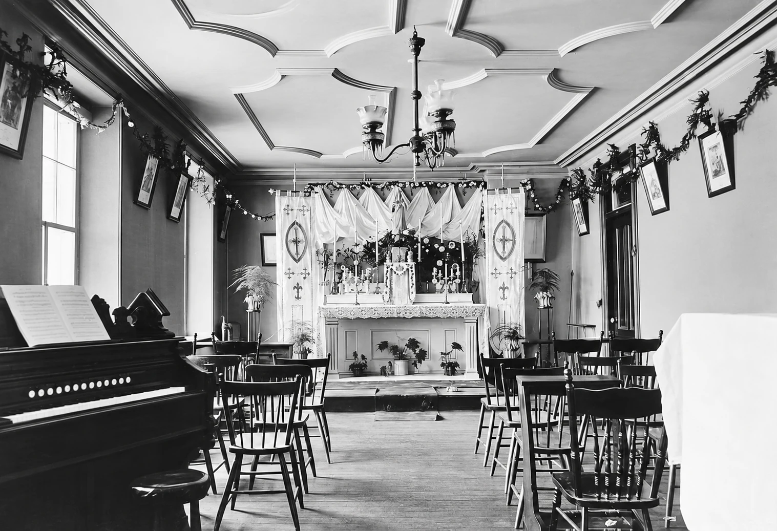 The chapel, 1898