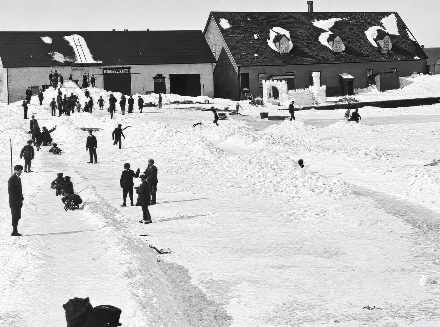 Tobogganing