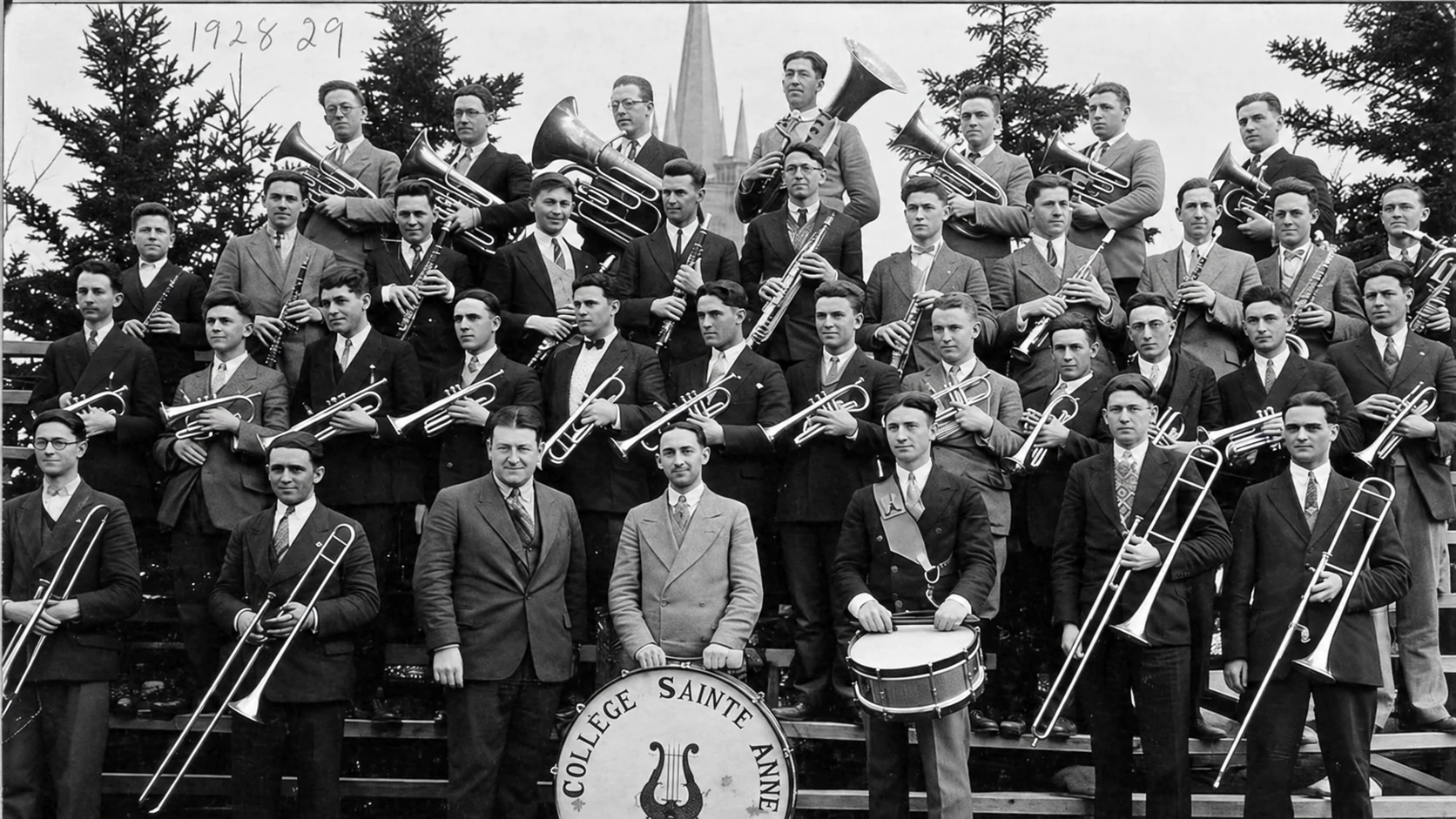 College band · Philippe Arsenault, director · 1928–1929