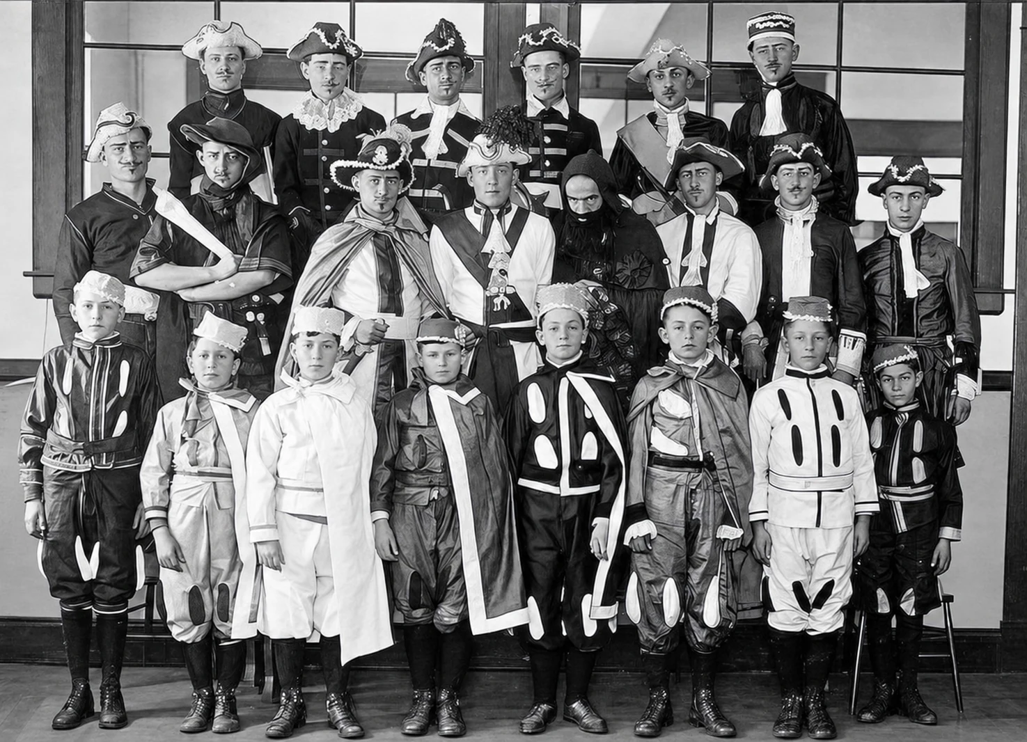 Theatre: a group of actors